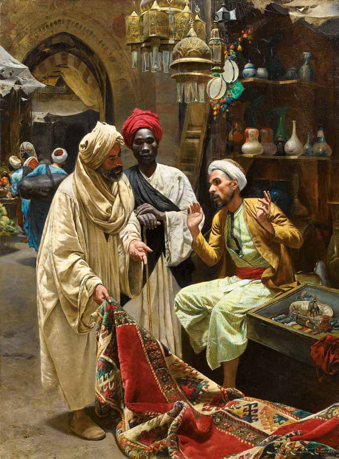 Rudolf Swoboda – The Carpet Seller