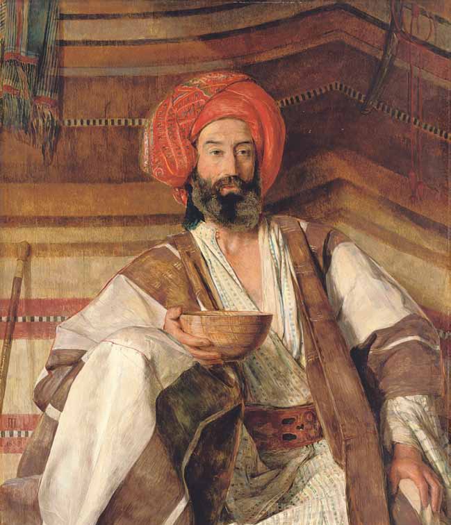 John Frederick Lewis, R. A. – An Arab of the Desert of Sinai