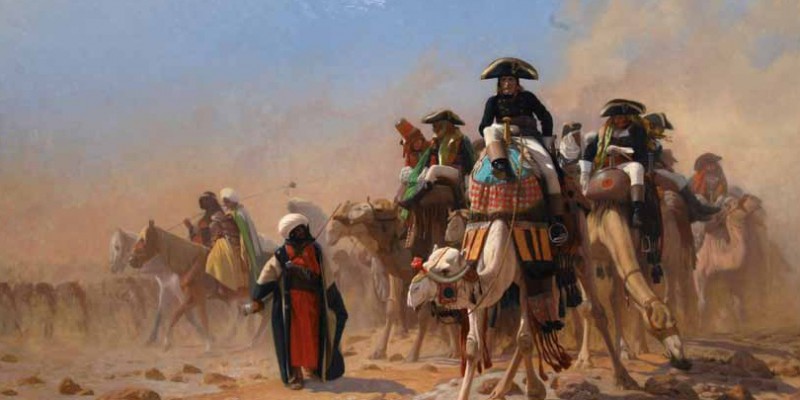 Jean-Léon Gérôme – Napoleon and his General Staff in Egypt