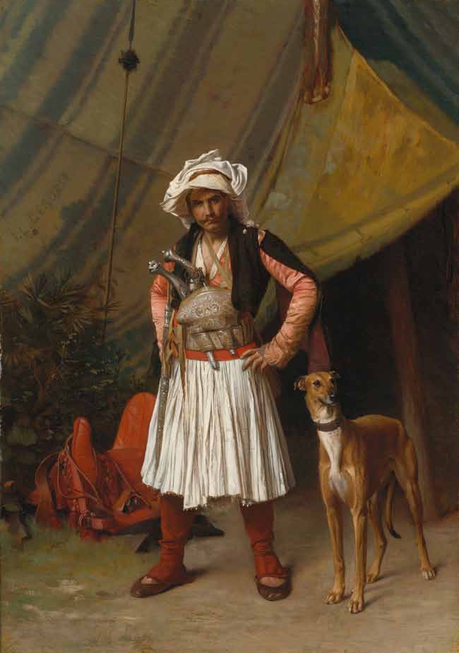 Jean-Léon Gérôme – A Bashi-Bazouk and his Dog