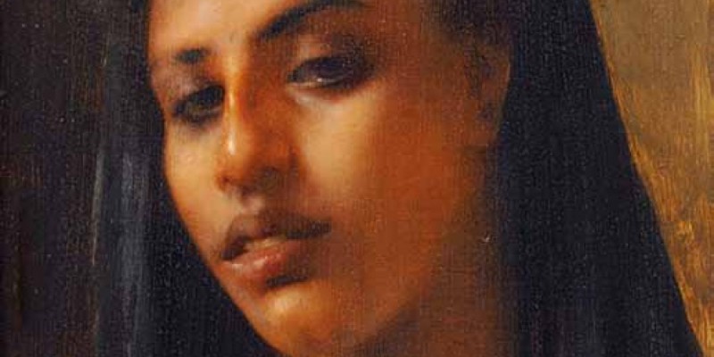 Franz Kosler – Portrait of a Young Nubian Girl