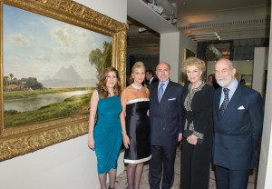 Shahdan Gabr, Mrs Gigi Gabr, Mr Shafik Gabr and Princess and Prince Michael of Kent