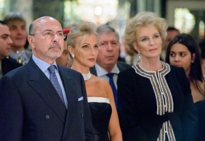 Shafik Gabr, Mrs Gigi Gabr and Princess Michael of Kent