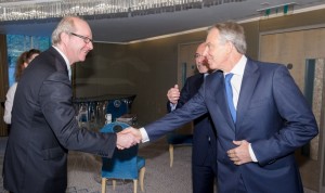 Lord Poltimore, Deputy Chairman, Europe & Sotheby's, Russia and The Rt. Hon. Tony Blair