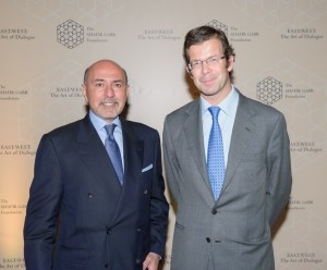 Shafik Gabr and Prince Max of Liechtenstein