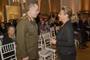 Gen. Mohamed el Kishky and Mrs Jehanne el Alfi