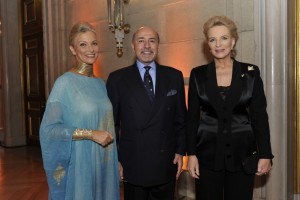 Mr and Mrs Gabr with HRH Princess Michael of Kent