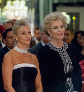 Mrs Gabr and HRH Princess Michael of Kent