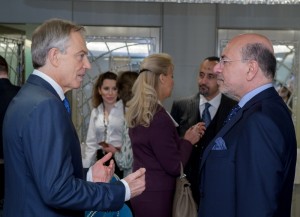 The Rt. Hon. Tony Blair and Shafik Gabr