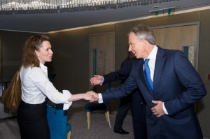 Wendy Goldsmith and The Rt. Hon. Tony Blair