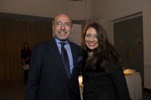 Mr Shafik Gabr and Muna Rihani