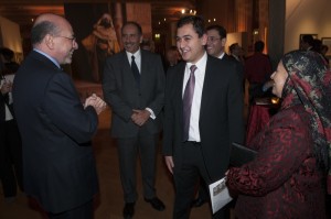 Mr Shafik Gabr and Mohamed el Kishky Jr