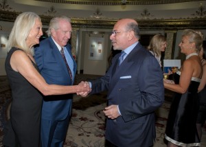 Tom and DeAnne Hutchison with Shafik Gabr