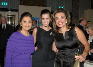 Shahira Zeid with Lara and Sherine Helmy