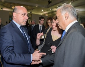 Shafik Gabr and Shaukat Aziz