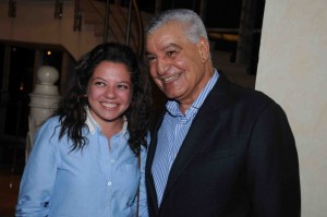 Zahi Hawass and Reem Soliman