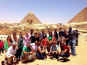 The Gabr Fellows at the Pyramids