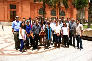 Fellows at Egyptian Museum of Cairo