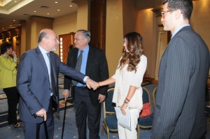 Mr Shafik Gabr, Hisham and Amina Khalil and Omar Abaza