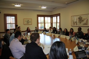 Gabr Fellows at Yale debate