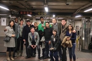 Gabr Fellows in the New York Subway