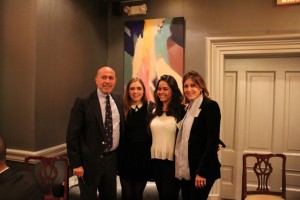 Mr Shafik Gabr, Adelaide, Malak and Elizabeth Goodyear