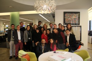 Gabr Fellows with Arianna Huffington