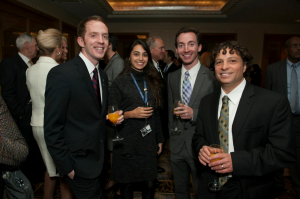 Jeff Walls, Noha Eid, Jacob Coten and Prof. Jonathan Golden