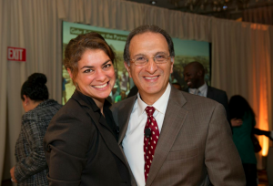 Beth Cartier and Jim Zogby