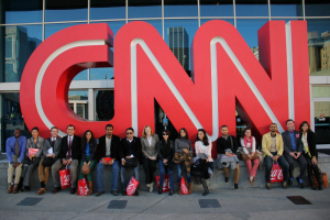 Gabr Fellows at CNN HQ