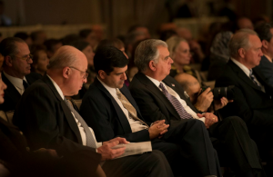 Mr John Negroponte, Sam LaHood and Secretary Ray LaHood