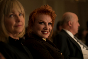 Veronica Trenk and Mrs Georgette Mosbacher