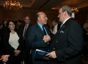 Mr Shafik Gabr with Jean Rosanvallon