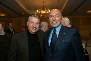 Mr Shafik Gabr and Thomas Friedman