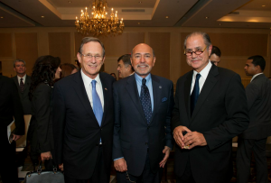 Hungarian Ambassador, Mr Shafik Gabr and Spiros Voyadzis