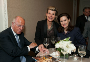 Arnaud de Borchgrave, Diane Negroponte and Mrs de Borchgrave