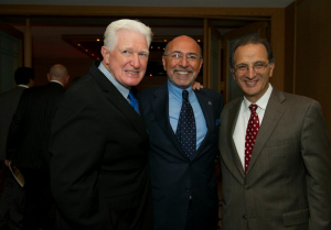 Congressman Jim Moran, Mr Shafik Gabr and Dr James Zogby