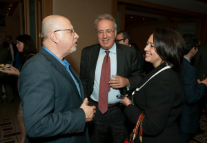 Prof. Shibley with Mr and Mrs Aburdene