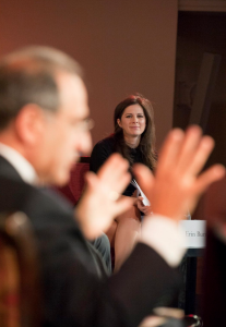 Erin Burnett and James Zogby