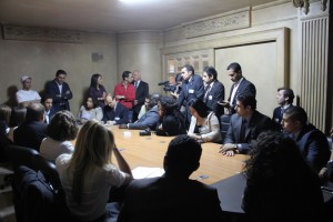 The Fellows at the Campaign headquarters of Presidential candidate Mr Abdel Fattah El-Sissi