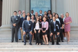 The Fellows with Cathleen Pearl President of the National University Foundation