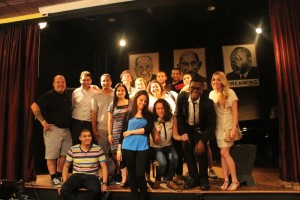 The Fellows at Open mic night at Busboys and Poets