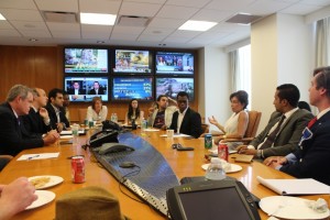 Fellows in meeting with Judge Jeanine Pirro, CNN