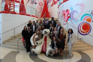 Fellows at CocaCola World
