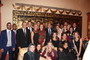 Fellows at the Cocktail Reception Hosted by Ms. Georgette Mosbacher