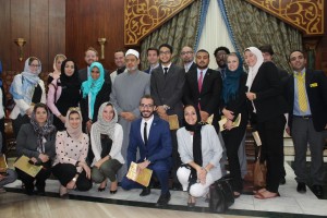 Gabr Fellows with Dr. Ahmed El Tayeb, Grand Sheikh of Al Azhar 2