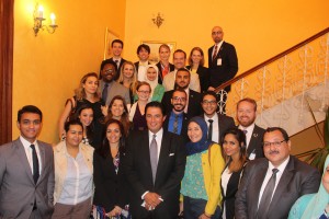 Gabr Fellows with Mr. Hany El Messiry, Former Governor of Alexandria