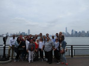 Fellows at Ellis Island