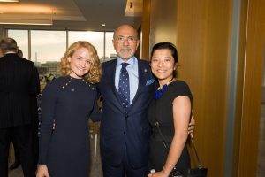 2016 Fellows Leisel Bogan and Katherine Tan with Mr Gabr