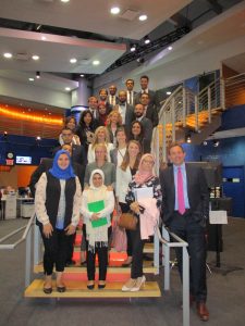 Brian Sullivan and the Gabr Fellows at CNBC Studios